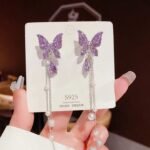 Trendy AD/CZ korean western partywear stylish earrings for women and girls