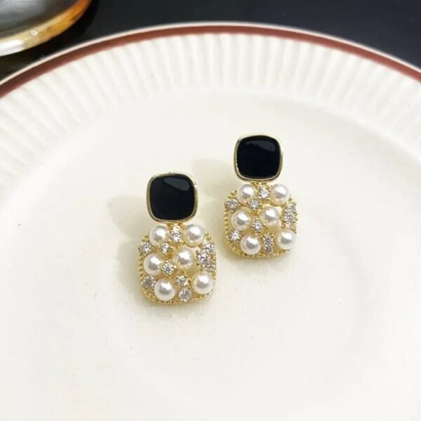 Trendy AD/CZ korean western partywear stylish earrings for women and girls