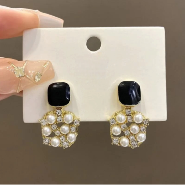 Trendy AD/CZ korean western partywear stylish earrings for women and girls