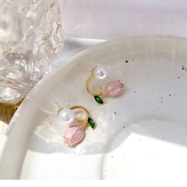 Trendy AD/CZ Korean western partywear stylish earrings for women and girls