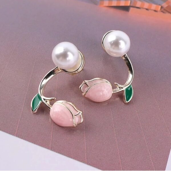 Trendy AD/CZ Korean western partywear stylish earrings for women and girls