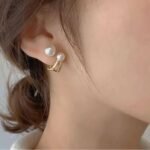 Trendy AD/CZ Korean western partywear stylish earrings for women and girls