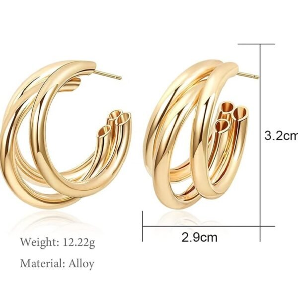 Trendy AD/CZ Korean western partywear stylish earrings for women and girls