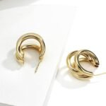 Trendy AD/CZ Korean western partywear stylish earrings for women and girls