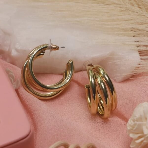 Trendy AD/CZ Korean western partywear stylish earrings for women and girls