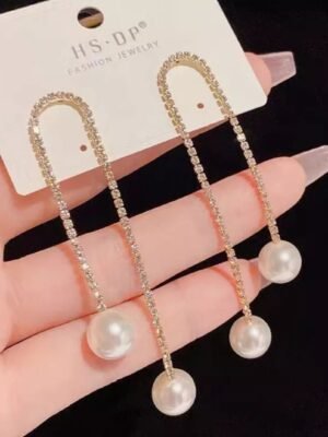 Elegant Korean Western Partywear Earrings by LC Imitation
