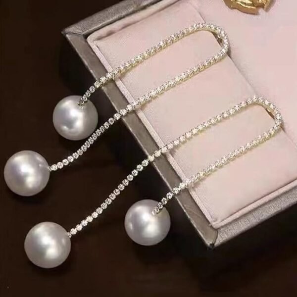 Elegant Korean Western Partywear Earrings by LC Imitation