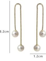 Elegant Korean Western Partywear Earrings by LC Imitation