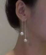 Elegant Korean Western Partywear Earrings by LC Imitation