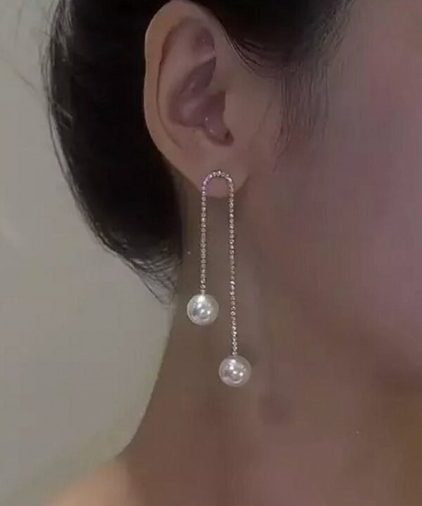 Elegant Korean Western Partywear Earrings by LC Imitation