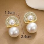 Trendy AD/CZ korean western partywear stylish earrings for women and girls