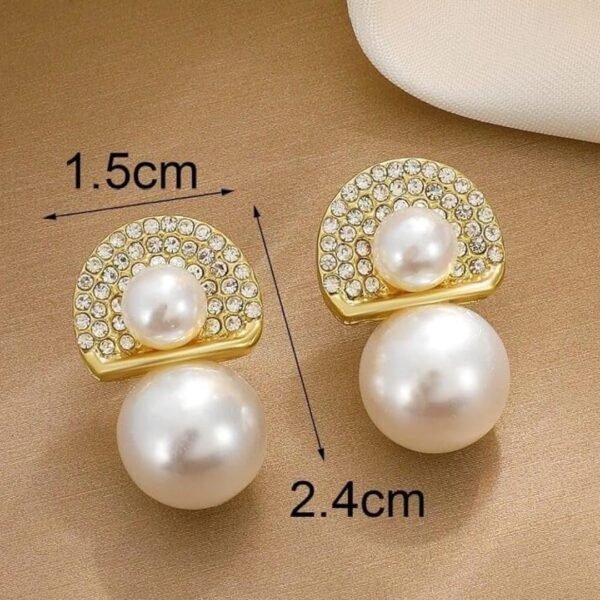 Trendy AD/CZ korean western partywear stylish earrings for women and girls