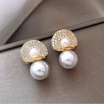 Trendy AD/CZ korean western partywear stylish earrings for women and girls