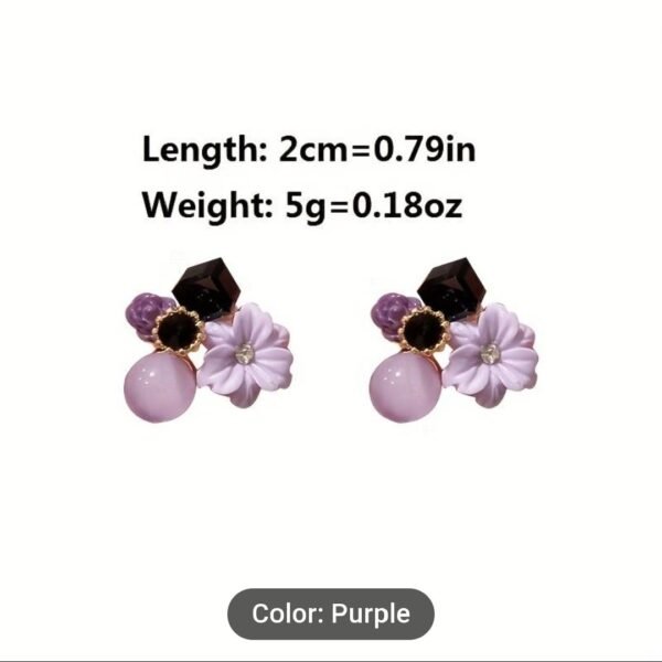 Trendy AD/CZ Korean western partywear stylish earrings for women and girls