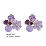 Trendy AD/CZ Korean western partywear stylish earrings for women and girls
