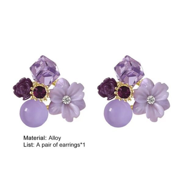 Trendy AD/CZ Korean western partywear stylish earrings for women and girls