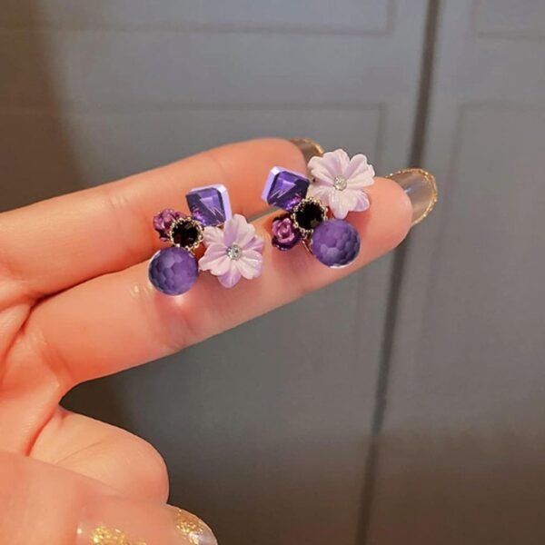 Trendy AD/CZ Korean western partywear stylish earrings for women and girls