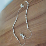Beautiful Indian Traditional Silver Plated Partywear Payal Pajeb Anklets For Women And Girls