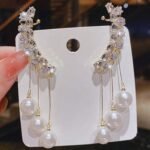 Korean Trendy Cuff Earrings Western Fancy Earrings for Women Girls