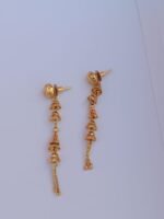 Discover the Elegance of LC Imitation's 2 Gram Gold Forming Suidhaga Earrings