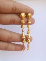 Discover the Elegance of LC Imitation's 2 Gram Gold Forming Suidhaga Earrings