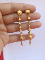 Discover LC Imitation's Premium Quality 2 Gram Gold Forming Suidhaga Earrings