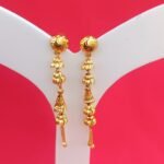 Discover the Elegance of LC Imitation's 2 Gram Gold Forming Suidhaga Earrings