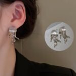 Shine Bright with LC Imitation's Korean Western Partywear Star Jellyfish Earrings