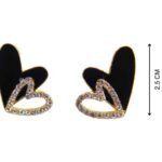 Stunning Korean Western Partywear: LC Imitation's American Diamond Earrings for Women and Girls