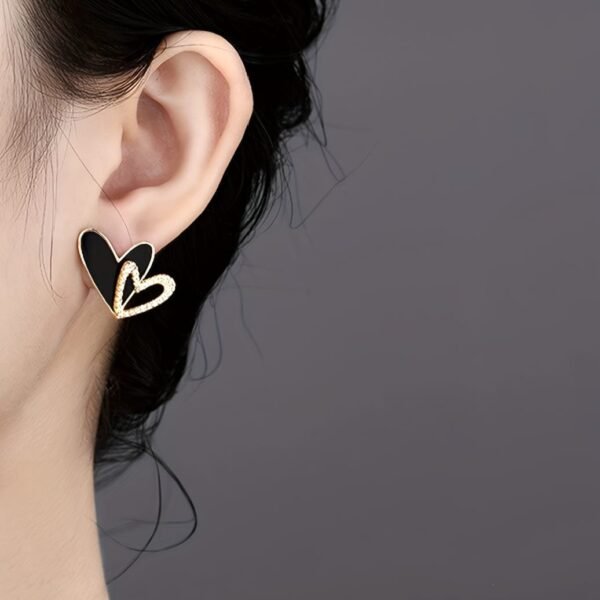 Stunning Korean Western Partywear: LC Imitation's American Diamond Earrings for Women and Girls