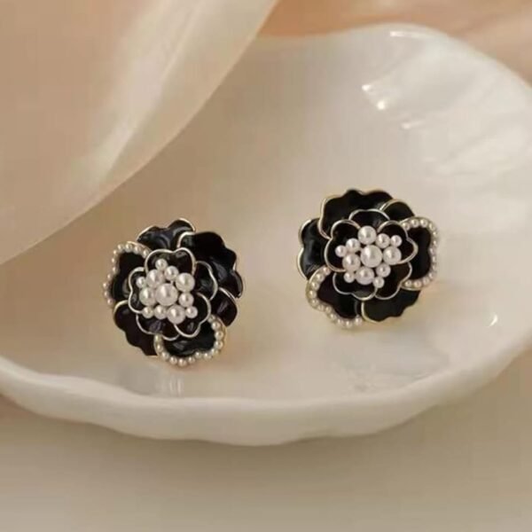 Stylish Korean Western Partywear Black Studs for Women and Girls