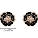 Stylish Korean Western Partywear Black Studs for Women and Girls