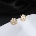 Stylish and Unique: LC Imitation's Trendy Korean Western Partywear Stud Earrings