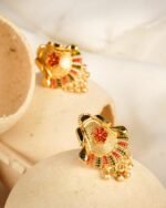 Elegant LC Imitation 2 Grams Gold Forming Earrings