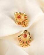 Elegant LC Imitation 2 Grams Gold Forming Earrings