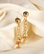 Elegant 2 Grams Gold Forming Suidhaga Earrings for Women