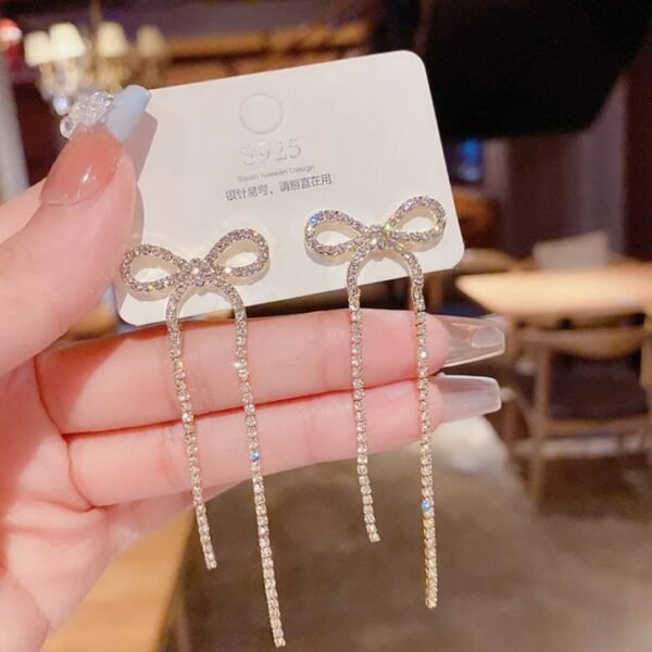 Elegant Korean Western Partywear Earrings for Women and Girls