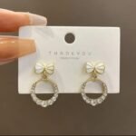 Elegant Style with LC Imitation's Korean Western Partywear AD/CZ Earrings
