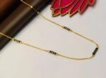 Discover the Elegance of LC Imitation's One Gram Gold Plated Mangalsutra Chain