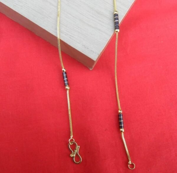 Discover the Elegance of LC Imitation's One Gram Gold Plated Mangalsutra Chain