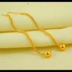 One Gram Micro Gold Plated Traditional Suidhaga Earrings for Women For Girls
