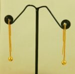 One Gram Micro Gold Plated Traditional Suidhaga Earrings for Women For Girls