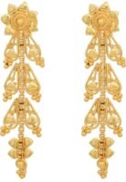 Indian Traditional Beautiful One Gram Gold Plated Earrings For Women And Girls